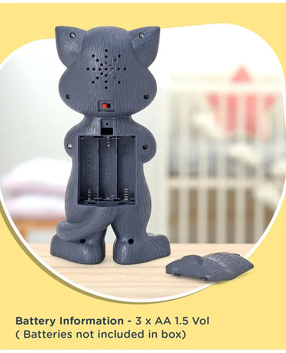Interactive Talking Tom Cat Toy – Repeats Words, Tells Stories & Sings Songs | Fun & Educational for Toddlers | Safe, Durable & BIS Certified